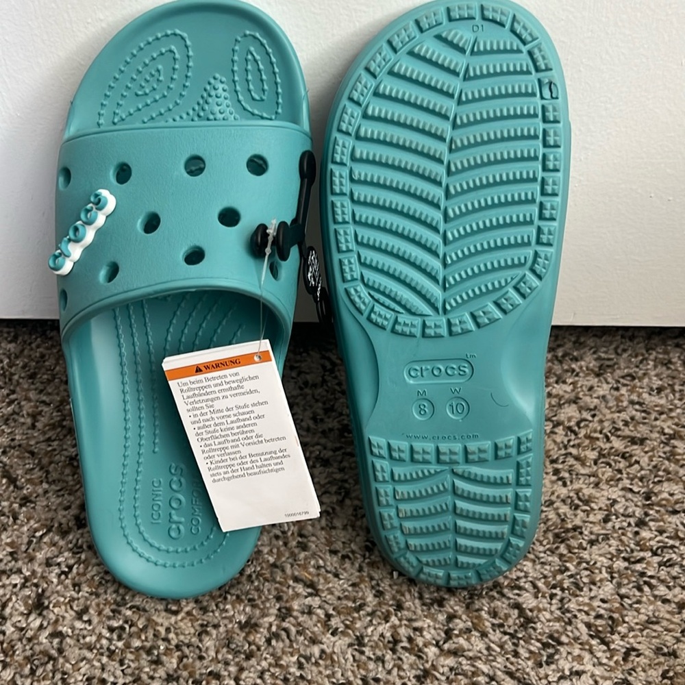 Croc sandals